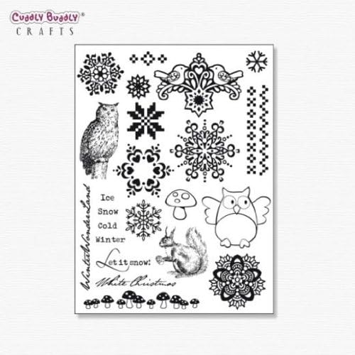 Marianne Design - Eline's House Clear Stamps Let it Snow EC0133