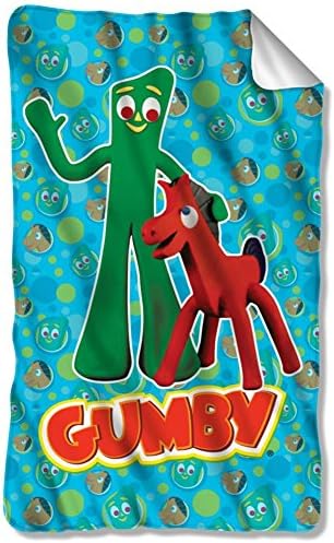 Gumby 1960's Claymation Animated Tv Series Best Friends Fleece Blanket