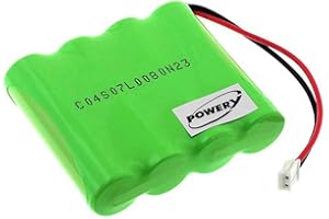 POWERY Batterie pour Babyphone Chicco NC3000, 4,8V, NiMH [ Batterie pour Babyphone ]