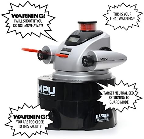 Gift House International MPU Money Protection Unit Digital EURO Coin Counting Disc-Firing Robot Machine