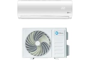 NAICON Climatizzatore Condizionatore Diloc Over 12000 BTU inverter monosplit in R32 D.OVER12W in A+++ (A++/A+) Wifi integrato in Pompa di Calore