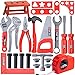 Produktbild JHion Kinder Toolbox Set Simulation Repair Tool Drill Schraubendreher Reparatur Kit Haus Spielen Spielzeug 28pcs