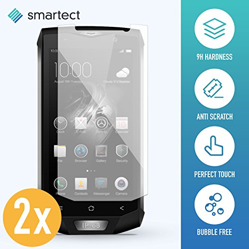2x Panzerglas Folie fÃ¼r Blackview BV 8000 Pro â€¢ Panzerfolie mit 9H HÃ¤rte â€¢ Blasenfreie Montage der Folie â€¢ Ultra-DÃ¼nn (0.3 mm) â€¢ Gerundete Kanten (2.5D) â€¢ Displayschutzfolie mit Anti-Fingerabdruck
