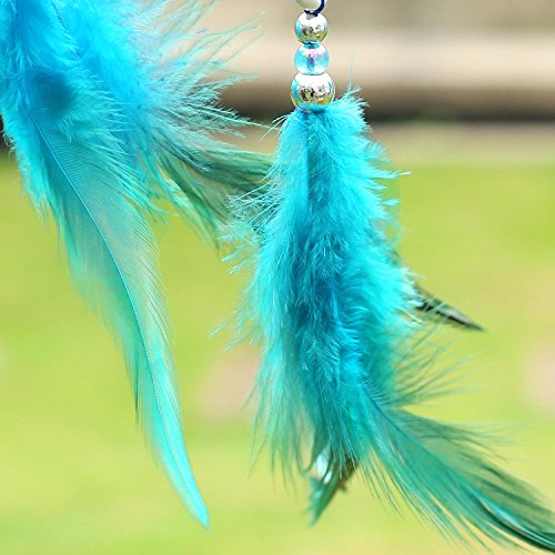 SOLEDI Dreamcatcher Traumfänger Glücksbringer Blau - 4
