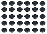 30x Franken Haftmagnete Magnet, 32 mm, 800 g (Schwarz)