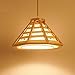 Produktbild Japanischer Holz- Corolla Massivholz Tatami Beige Holz- Licht 35 * 19 Cm Decke Pendelleuchte Für Bar Cafe Restaurant Schlafzimmer Wohnzimmer Esszimmer Küche