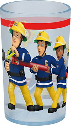 Preisvergleich Produktbild Trinkglas (aus Kunststoff) Feuerwehrmann Sam