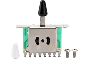 Musiclily Pro Selector Pastilla 5 Posiciones para Guitarra Eléctrica Import Estilo Strato