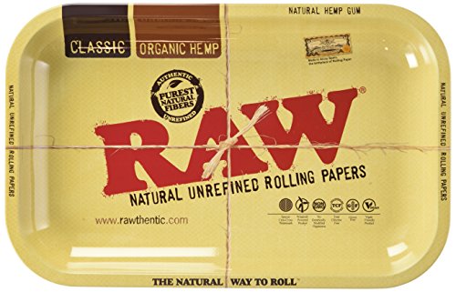 RAW Metal Rolling Tray (smoll 17.5 x 27.5 cm)