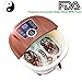 Produktbild [Bestes Geschenk] Guisee Fußbad Wanne Fußmassagegerät Fußreflexzonenmassage,16 motorisiertes Tai Chi Shiatsu Rollen Multifunktions FußSpa mit Wasserblasen, digital einstellbarer Temperatur und veränderbarer Massagestärke auf LED Display
