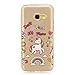 Price comparison product image Samsung Galaxy A5 (2017) Case TPU Disney Case Unicorn Cloud Clear Protective Cover iphone5 Mobile Phone Sleeve Bumper Samsung Galaxy A5 (2017) , Unicorn Cloud
