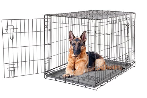 Dogit-2-Door-Black-Wire-Home-Dog-Crate
