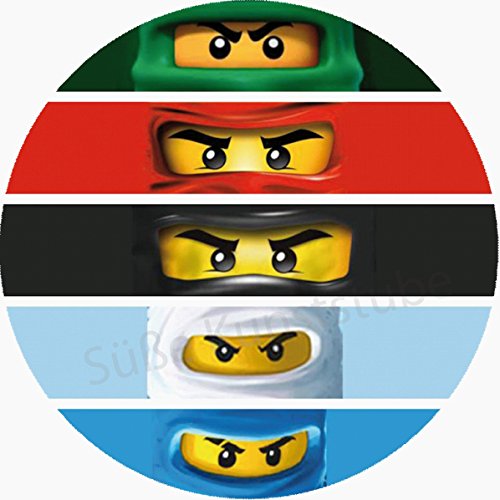 Preisvergleich Produktbild Tortenaufleger Ninjago2 Rund Ø 20 cm