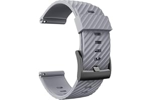 KINOEHOO Bracelet de montres Compatible avec Suunto 7/9/9 baro/D5/spartan sport Bracelets de remplacement en Silicone.