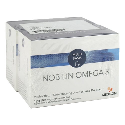 Preisvergleich Produktbild NOBILIN Omega 3 Kapseln 2X120 St
