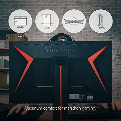 ViewSonic XG2402 - Monitor 24  Gaming Profesional Full HD TN  1920 x 1080  144Hz  1ms  FreeSync  350 nits  Altavoces  DVI 2 HDMI DP 2 USB  Low Input Lag   Color Negro Rojo reviews ViewSonic XG2402 - Monitor 24  Gaming Profesional Full HD TN  1920 x 1080  144Hz  1ms  FreeSync  350 nits  Altavoces  DVI 2 HDMI DP 2 USB  Low Input Lag   Color Negro Rojo