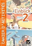 Image de Einblick Allemand 2de éd 2010 - Cahier d'activités