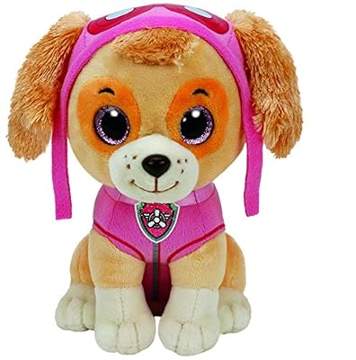 Ty - TY41210 - Pat' Patrouille - Peluche - Skye - Taille 15 cm