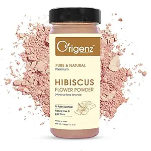 Origenz Premium Hibiscus Powder for Hair & Skin 100gm (Pack of 1)