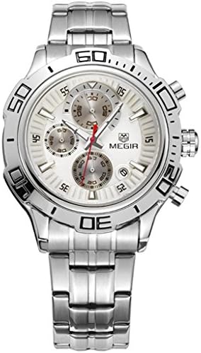 PIO Watch Alloy Multifunction Quartz Waterproof Movement Men Business Wristwatch , three birds-round sucker , male