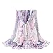 Produktbild HWTOP Schal Weiß Schal Schwarz Weiß Tuch Blau Mit Sternen Schultertuch Damen Schwarzes Tuch Damen Schal Grau Wolle Schal Rosa Blau Schal Blau Damen Schöne Schals Kaufen Dicker Schal Kariert