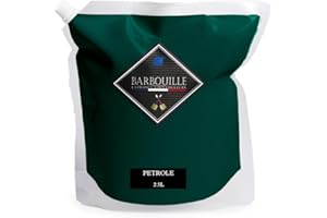BARBOUILLE - Peinture Acrylique Pétrole - Effet Mat-Poudré - Peinture Mur & Plafond - Lessivable - Séchage En 30 min - COV A+ - Fabriquée En France - 2,5 L