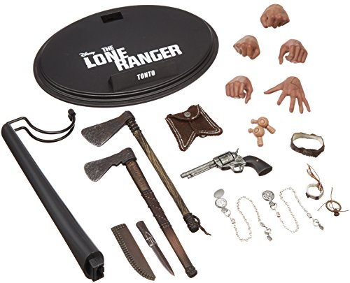 Hot Toys Movie Master Piece 1/ 6 Scale The Lone Ranger Tonto Collectible Figure