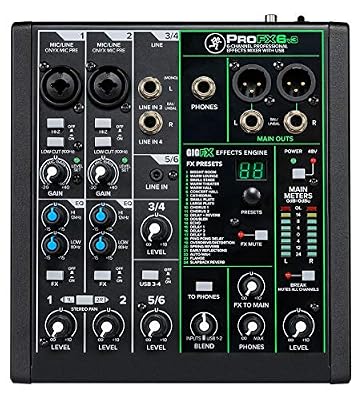 Mackie ProFX6v3 Table de mixage