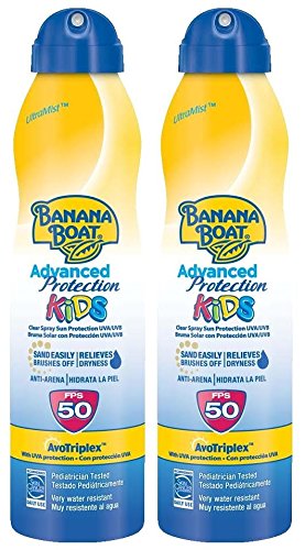 Banana Boat Lotion UltraMist Kids SPF 50 Sunscreen, 6 Ounces, 2 Pack