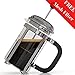 InstaCuppa French Press Coffee Espresso Tea Maker 600 ml, 3 Part Superior Filter BPA Free Borosilicate Glass Carafe Heat Resistant Handle Easy To Clean Dishwasher Safe RS.1499.00