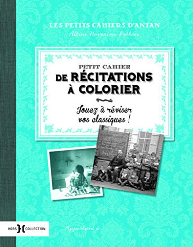 Petit cahier de poésies à colorier Petit cahier de poésies à colorier