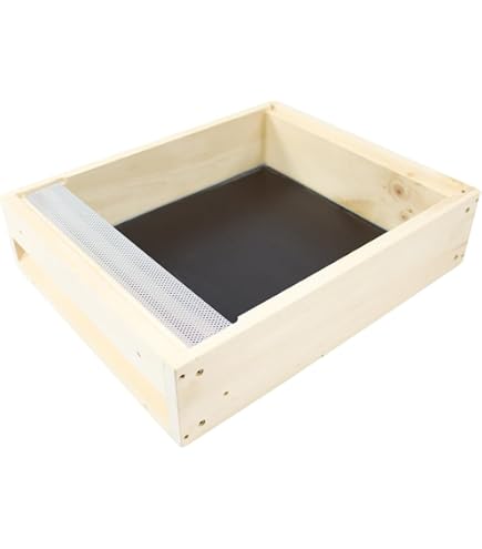 APIFORMES Futterzarge für Dadant10 / Farrar/ Langstroth-505x413 mm- 14 l - Holzbete - Imkerei - Imkereibedarf