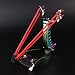 Produktbild ULoK Zink Druckguß Schleuder Steinschleuder Powerful Slingshot Catapult with 2 Stripes Elastic Tangle