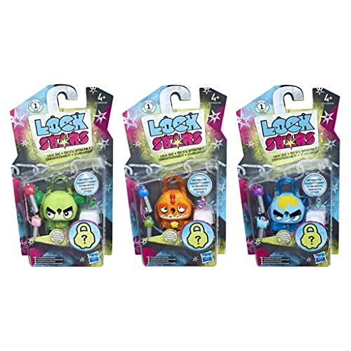 Hasbro Lock Stars E4607EP40 Multipack 2, Modelos /Colores surtidos, Paquete de  3 unidades