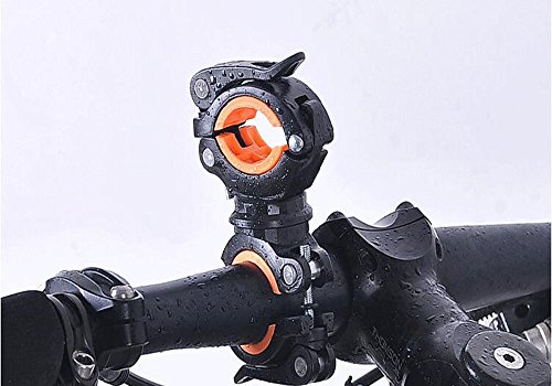 SOOJET BFH-02 360° Verstellbare Universal Fahrrad Halterung Bike Bicycle Holder Für Taschenlampe, Action Kamera, GPS Und Anderen Elektronischen Sport Geräten - 5