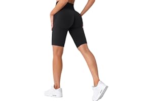 TAYOEA Pantaloncini da Ciclismo Sportivi da Donna Leggings Corti Scrunch Senza Cuciture da Palestra Opachi per Fitness Yoga Jogging