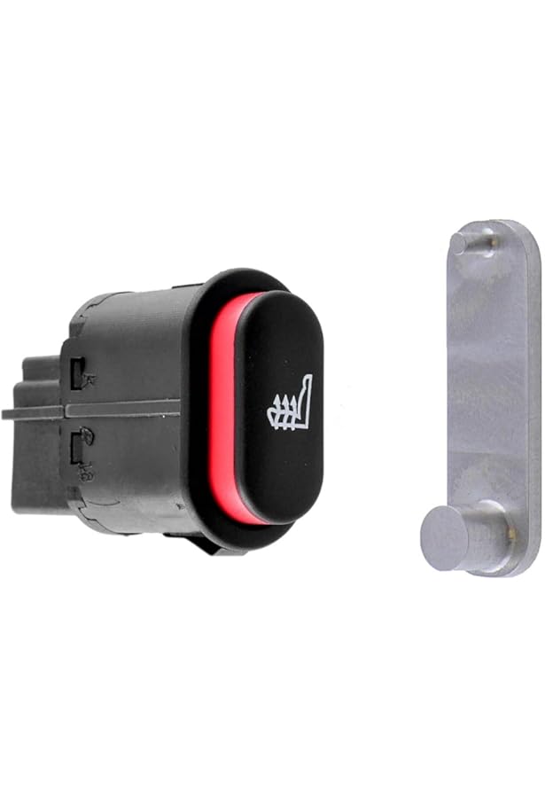 MKAREPART Beheizter Sitzschalter - Sitzheizungsschalter kompatibel  