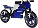 Produktbild Kiddimoto 115 - Laufrad Superbike blau weiss für Kinder ab 2 Jahre