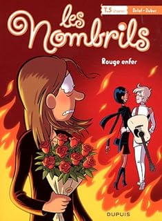 jaquette livre Les nombrils, tome 5  : Rouge enfer