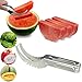 Produktbild ShineVGift Watermelon Slicer-Ausstecher Edelstahl Melon Peeler