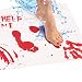 Produktbild TIREOW Halloween Fußmatte, Blutige Farbänderung Türmatte Fußabtreter Schmutzfangmatte Rutschfest & Waschbar Teppiche Hochflor für Wohnzimmer, Esszimmer