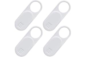 Bzzerumy 4 Piezas Cubierta para cámara Web, Cubierta para cámara de Laptop, Funda para cámara de teléfono, Funda de privacidad para cámara Web, Set de Cubiertas ultradelgadas