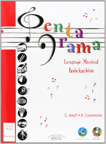 Pentagrama Prelenguaje Musical (INICIACIÓN) (Pentagrama Lenguaje Musical)