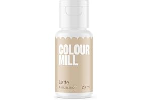 Colour Mill Oil Blend Food Colouring Latte: Colorante Alimentare Liposolubile a Base di Olio - 20 ml