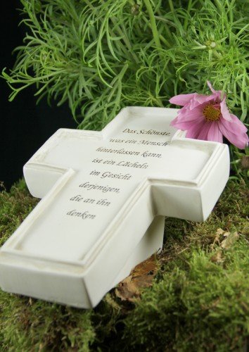 Grabkreuz „Das Schönste, was ein Mensch…“ - 4