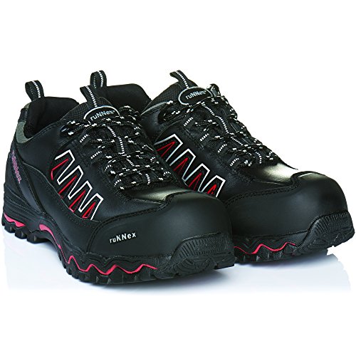 ruNNex Sicherheitsschuhe S3 LightStar extra leichte Halbschuhe Größe 44, schwarz, 5320 - 7
