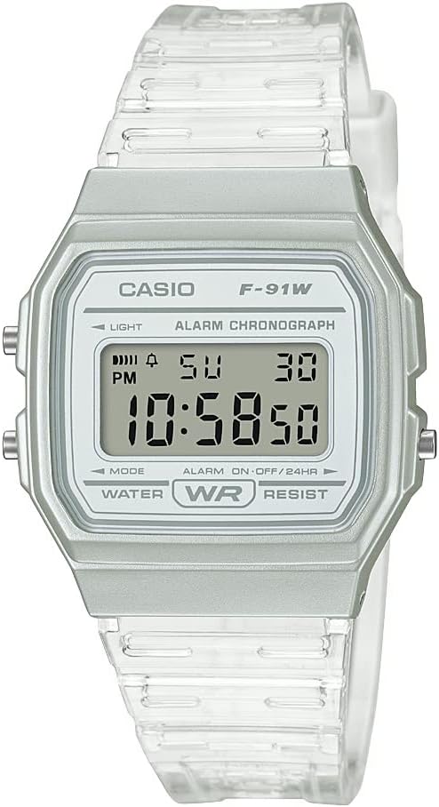 Casio Unisex Watch in Resin/Acrylic Glass with Date Display and LED Light - Water Resistan - Mise en situation et utilisation