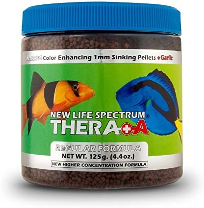 New Life Spectrum Thera+A Fish Formula Color Enhancing 1mm Sinking Pellets 250gm