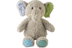 Warmies Heat Cushion/Stuffed Toy Minis Baby Elephant Removable Millet Lavender Filling 20 cm 280 g 17418123 Bleu/Gris