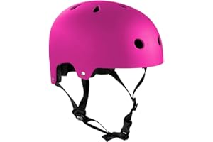 SFR Essentials Helmet | Easy-Fit Dual Sizing Padding Designed for Comfort and Protection | EPS Inner Core W High Impact ABS Outer Shell 11 Ventilation Holes For Roller Skating Skateboard Trick Scooter
